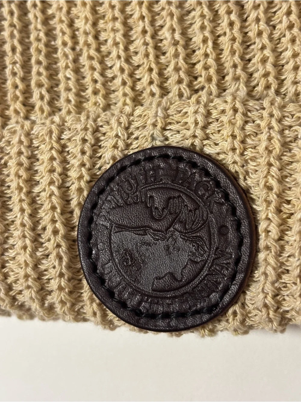 Women’s Duluth Pack Knit Tan Logo Hat